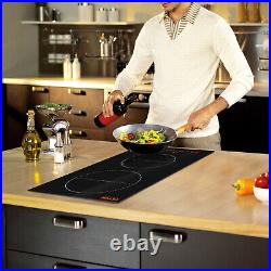 VEVOR 12 Electric Cooktop 220V240V Built-in Induction Cooktop 2 Burner