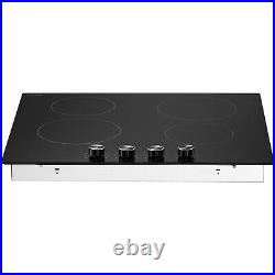 VEVOR 24 in Built-in Electric Cooktop Radiant Ceramic Cooktop 4 Burners