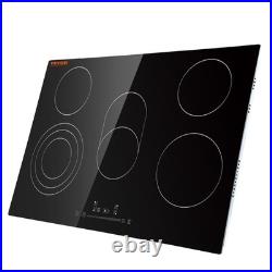 VEVOR 30 inch Built-in Electric Cooktop Radiant Ceramic Cooktop 5 Burners