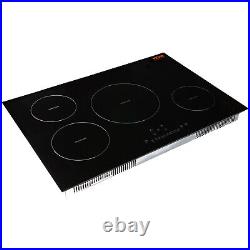 VEVOR 30in Electric Induction Cooktop 4 Burners Stove Top Touch Control 7500W