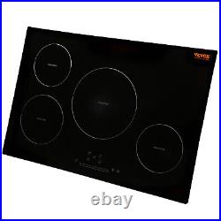 VEVOR 30in Electric Induction Cooktop 4 Burners Stove Top Touch Control 7500W