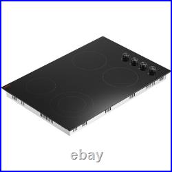 VEVOR Built-in Electric Cooktop Radiant Ceramic Cooktop 4 Burners 30.3x20.5 inch