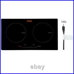 VEVOR Electric Induction/Ceramic Cooktop Built-In 2/4/5 Burner Touch Control