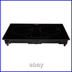 VEVOR Electric Induction/Ceramic Cooktop Built-In 2/4/5 Burner Touch Control