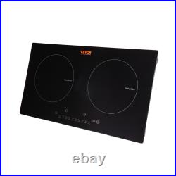 VEVOR Electric Induction/Ceramic Cooktop Built-In 2/4/5 Burner Touch Control