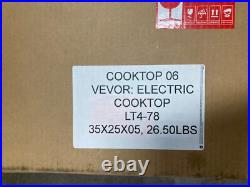 VEVOR Electric Stove Glass Radiant Cooktop with Sensor Touch Control LT4-78