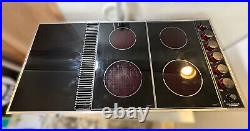 VIDEO! FREE SHIP! Jenn-Air Triple Electric Downdraft Glass Cooktop Grill Griddle