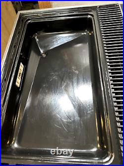 VIDEO! FREE SHIP! Jenn-Air Triple Electric Downdraft Glass Cooktop Grill Griddle