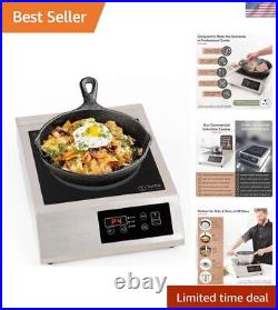 Versatile Commercial Induction Cooker with 9 Coil & 1-Year Replacement Promise