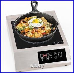 Versatile Commercial Induction Cooker with 9 Coil & 1-Year Replacement Promise