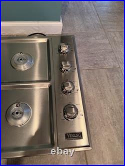 Viking 30 Gas Cooktop VGSU1044BSS 4 Burner Stainless Tested USA Made