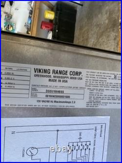 Viking 30 Inch Gas Cooktop DGSU1004BSS