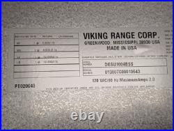 Viking 30 Natural Gas Cooktop 4 Burners Stainless DGSU1004BSS Tested
