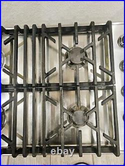 Viking 30 Natural Gas Cooktop 4 Burners Stainless VGSU1024BSS TESTED