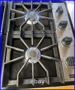 Viking 30 in Gas Cooktop Good Working Condition