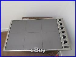 Viking 36 Inches Magnequick LED Induction Ceramic Surface Cooktop VICU53616BST