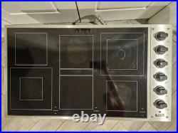 Viking 36 Pro Series Electric Cooktop With 6 Smoothtop Elements VECU1656BSB