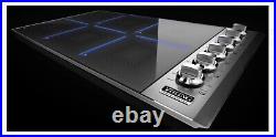 Viking 36 Pro Series Electric Cooktop With 6 Smoothtop Elements VIC5366BST