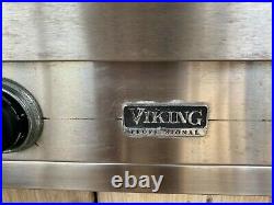 Viking 36 inch Gas Rangetop Stove 4 Open Burners VariSimmer 12-in Steel Griddle