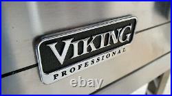 Viking 36 inch Gas Rangetop Stove 4 Open Burners VariSimmer 12-in Steel Griddle