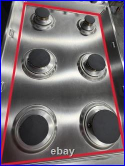 Viking 5 Series VGSU53616BSS 36 Inch Professional 5 Series Gas Cooktop