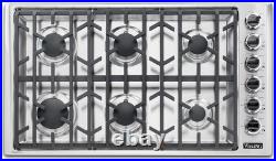 Viking 5 Series VGSU53616BSS 36 Professional 6 Burners Gas Cooktop 2021 Model Viking 5 Series VGSU53616BSS 36 Professional 6 Burners Gas Cooktop 2021 Model