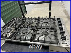 Viking 5 Series VGSU53616BSS 36 Professional 6 Burners Gas Cooktop 2022 Model