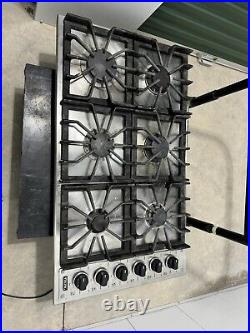 Viking 5 Series VGSU53616BSS 36 Professional 6 Burners Gas Cooktop 2022 Model