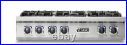 Viking 7 Series VRT7366BSSLP 36 Gas Rangetop, 6 Viking ElevationT Burners, LP