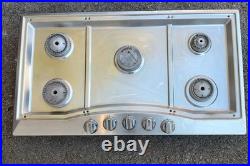 Viking D3 36 Gas Cooktop with 5 Burners