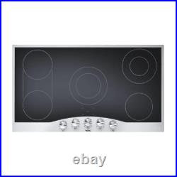 Viking Designer Series DECU1655BSB 36 Smoothtop Electric Cooktop, Black Glass