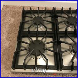 Viking Professional 36 6 Burner Gas Cooktop Stainless Steel VGSU1616BSS