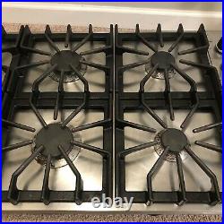 Viking Professional 36 6 Burner Gas Cooktop Stainless Steel VGSU1616BSS