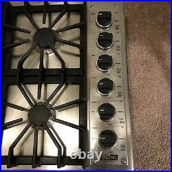 Viking Professional 36 6 Burner Gas Cooktop Stainless Steel VGSU1616BSS