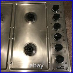 Viking Professional 36 6 Burner Gas Cooktop Stainless Steel VGSU1616BSS