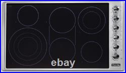 Viking Professional 5 Professional Series VECU53616BSB 36 Electric Cooktop Viking Professional 5 Professional Series VECU53616BSB 36 Electric Cooktop