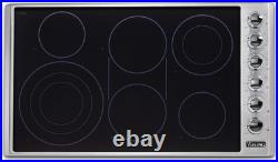 Viking Professional 5 Professional Series VECU53616BSB 36 Electric Cooktop Viking Professional 5 Professional Series VECU53616BSB 36 Electric Cooktop