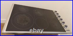 Viking Professional 5 Professional Series VECU53616BSB 36 Electric Cooktop Viking Professional 5 Professional Series VECU53616BSB 36 Electric Cooktop