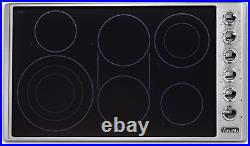 Viking Professional 5 Professional Series VECU53616BSB 36 Inch Electric Cooktop