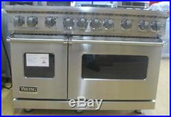 Viking Professional 7 Series VGR7488BSS 48 Inch Pro-Style Gas Range Natural Gas