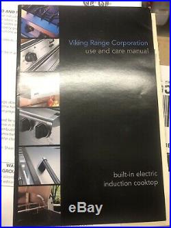 Viking Professional VCCU1656BSB 36 Induction/Radiant Cooktop with 2 MagneQuick