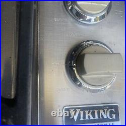 Viking Professional VGSU1646BSSLP 36 Gas Cooktop, 6 burner stainless steel
