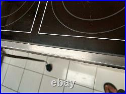 Viking Professional VICU2666BSB 36 Stainless / Black Electric Induction Cooktop