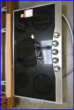 Viking RVEC3365BSB 36 Stainless Electric Cooktop NOB #102808