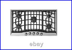 Viking RVGC33615BSS 36 Inch Gas Cooktop with 5 Sealed Burners