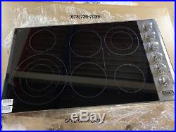 Viking VEC5366BSB Electric Cooktop 36 Stainless Steel