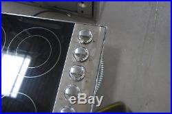 Viking VECU5366BSB 36 Stainless Electric Radiant Cooktop NOB #25679 HL