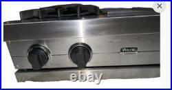Viking VGRT4806GSS 48 Pro Gas Range Top 6 Burner Griddle Stainless Steel Tested