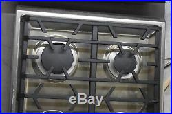 Viking VGSU5366BSS 36 Stainless 6-Burner Gas Cooktop NOB #33445 CLW