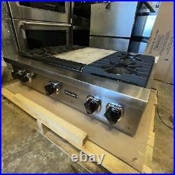 Viking VRT5364GSSLP 36 Stainless LP Gas Rangetop NOB